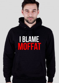 Doctor Who bluza "Blame Moffat" czarna