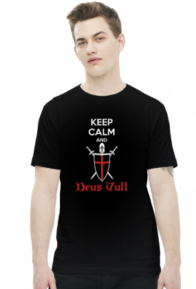 Deus Vult - koszulka męska (men's t-shirt)