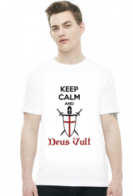 Deus Vult  - koszulka męska (men's t-shirt)