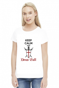 Deus Vult  - koszulka damska (women's t-shirt)