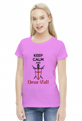 Deus Vult  - koszulka damska (women's t-shirt)