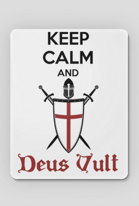 Deus Vult  - podkładka pod myszkę (mouse pad)