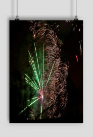 Fire night - plakat A2