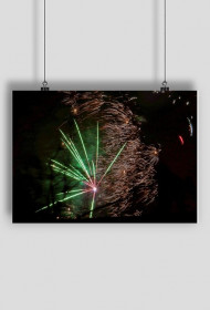Fajer night - plakat A2