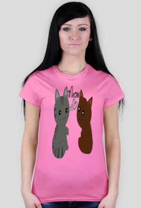 Damska koszulka-Koty