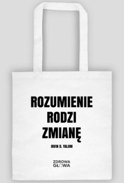 ROZUMIENIE - torba biała