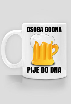 OSOBA GODNA - kubek