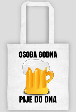 OSOBA GODNA - eko torba