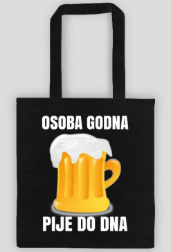 OSOBA GODNA - eko torba