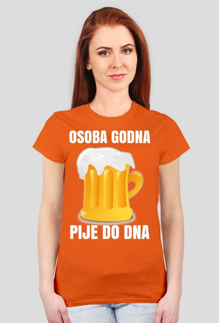 OSOBA GODNA - koszulka damska