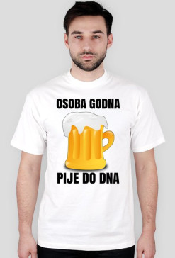 OSOBA GODNA - koszulka męska