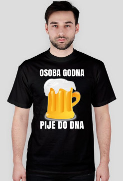 OSOBA GODNA - koszulka męska