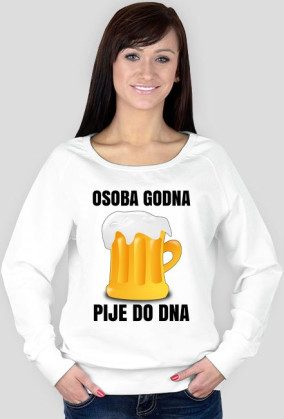 OSOBA GODNA - bluza damska