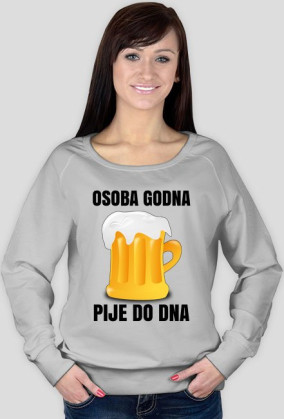 OSOBA GODNA - bluza damska
