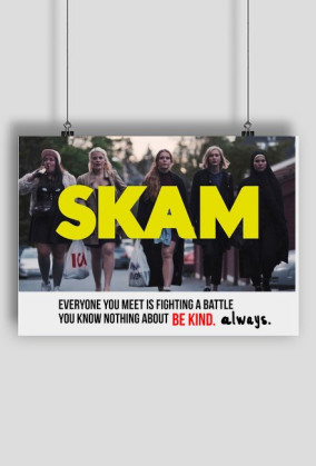 skam plakat
