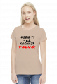 Koszulka damska Kobiety Też Kochają Volvo