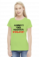 Koszulka damska Kobiety Też Kochają Volvo