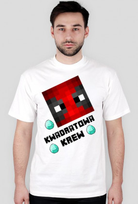 Koszulka Minecraft-biała