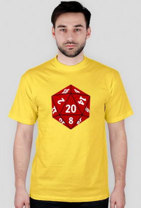 Koszulka męska d20 simple