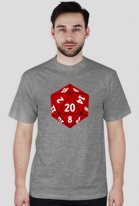 Koszulka męska d20 simple