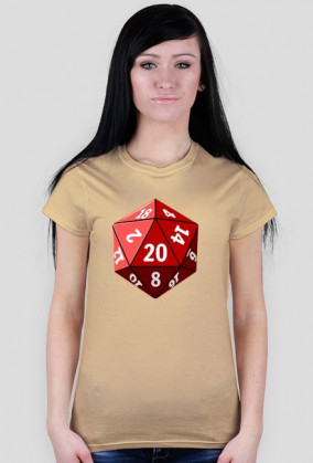 Koszulka damska d20 shadow