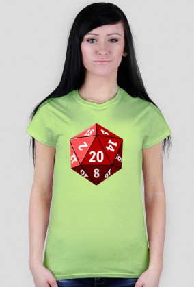 Koszulka damska d20 shadow