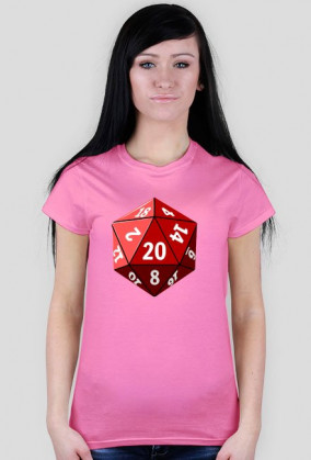 Koszulka damska d20 shadow