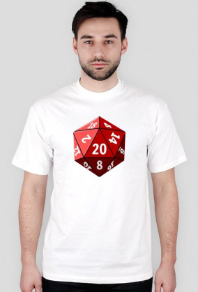 Koszulka męska d20 shadow