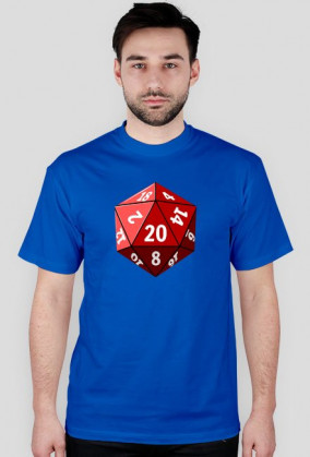 Koszulka męska d20 shadow