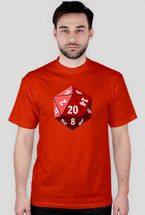 Koszulka męska d20 shadow