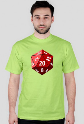 Koszulka męska d20 shadow
