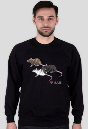 Bluza I love RATS 2 męska