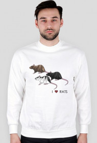 Bluza I love RATS 2 męska