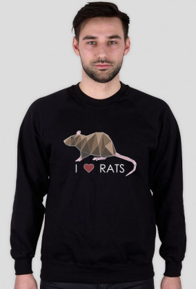 Bluza I love RATS 1 męska