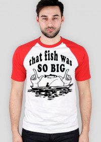 T-Shirt koszulka z nadrukiem That fish was SO BIG