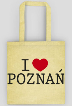 I Love Poznań Torba