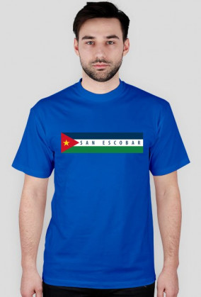 Koszulka Męska San Escobar Flaga