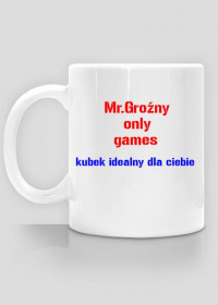 Kubek Mr.Groźny only games