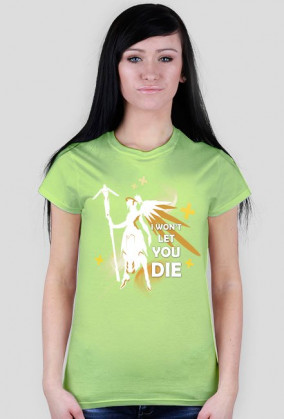 Koszulka Damska Overwatch - I WONT LET YOU DIE - Mercy