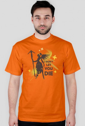 Koszulka Męska - Overwatch - I WONT LET YOU DIE - Mercy