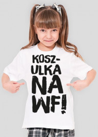 Koszulka na WF dla dziewczynki