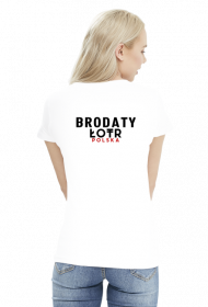BRODATY ŁOTR Biały Girl