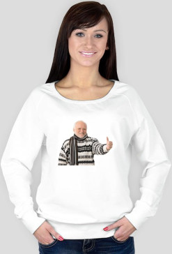 Bluzka z Haroldem w swetrze