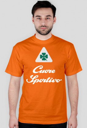 Cuore Sportivo, biały napis
