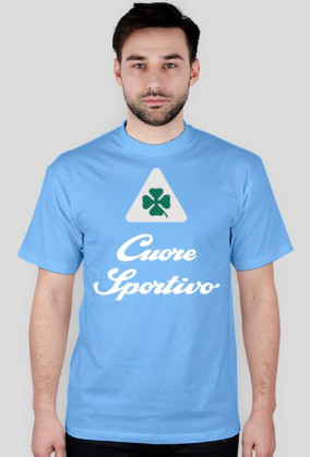Cuore Sportivo, biały napis