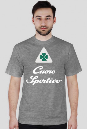 Cuore Sportivo, biały napis
