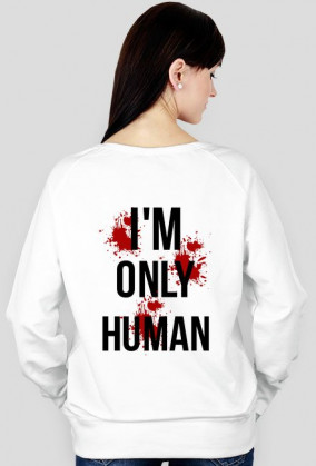 IM-ONLY-HUMAN-BLUZA