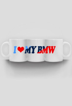 Kubek ( I love my bmw )