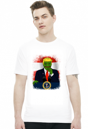 Pepe Trump - koszulka męska (men's t-shirt)