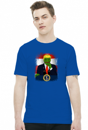 Pepe Trump - koszulka męska (men's t-shirt)